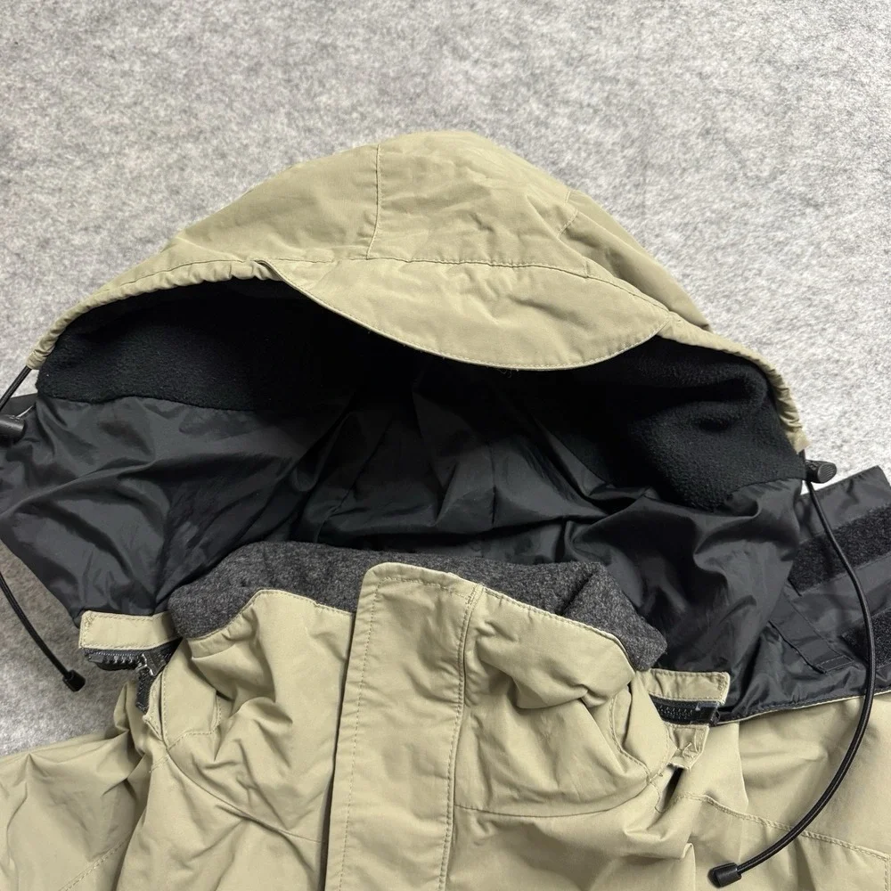Polo Sport Ralph Lauren Vintage Jacket USA Flag‎ Beige Hooded L